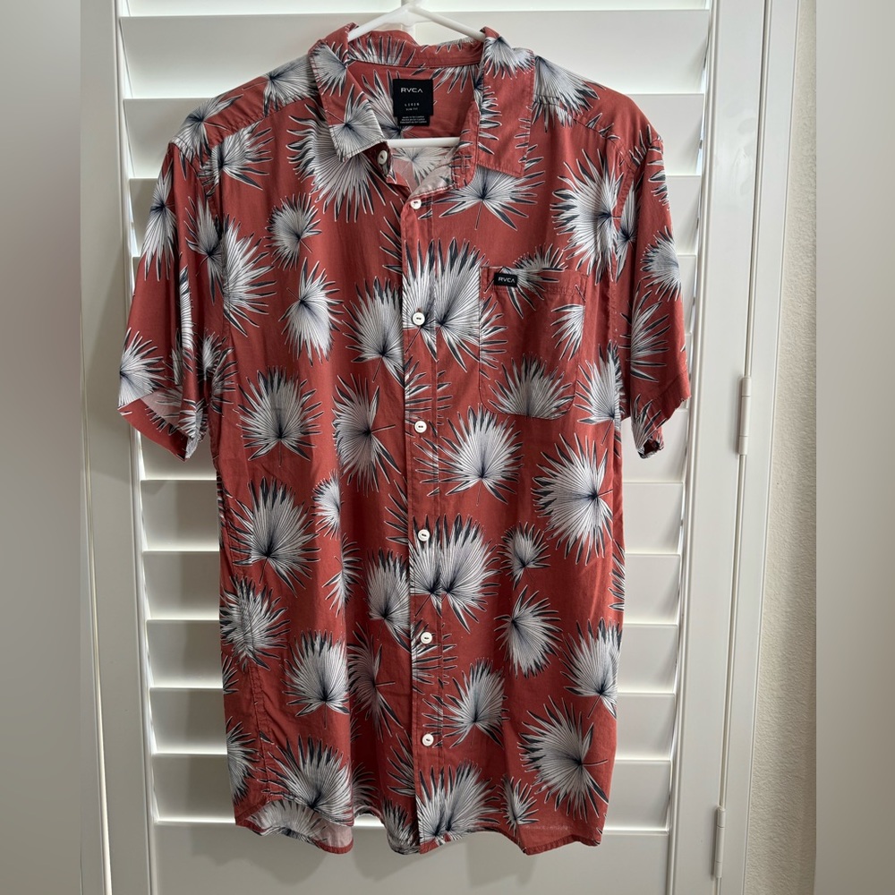 RVCA Button Down Shirt w/Collar